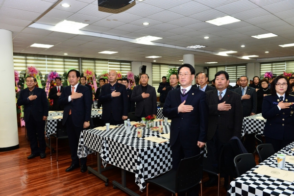 용평면 체육회장 이.취임식