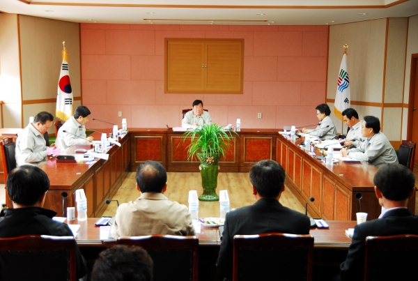 군정주요사업장 현지확인(미탄면)