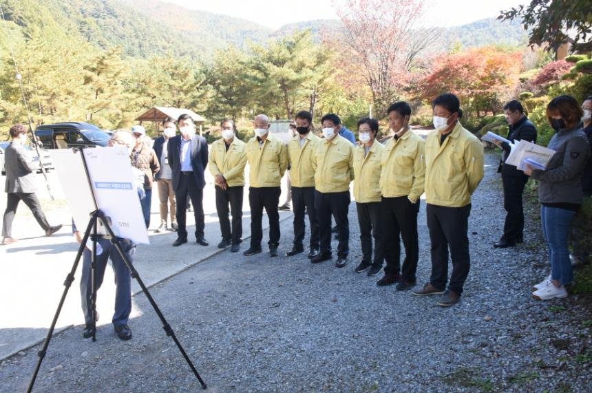 20.10.20. 하반기 군정주요 사업장 현지확인