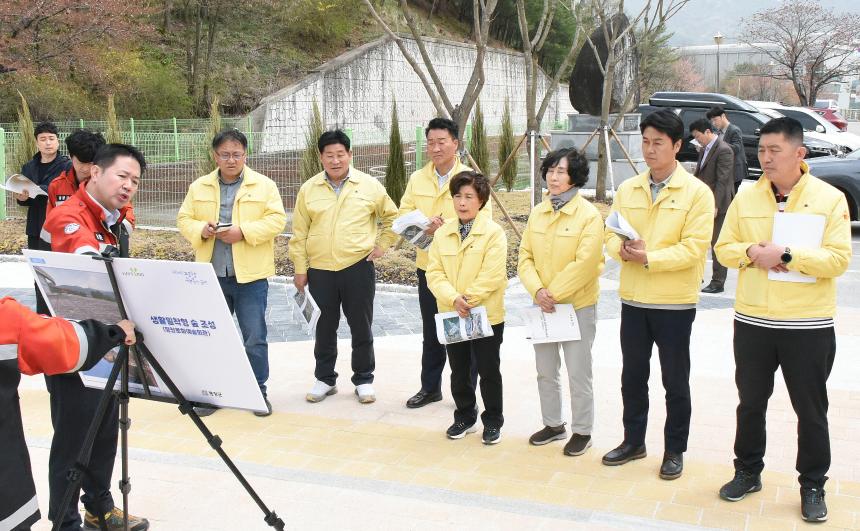 2023년 상반기 군정주요사업장  현지확인활동(평창읍)