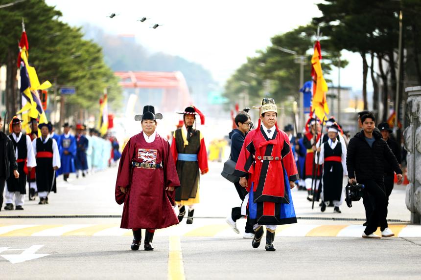 조선왕조실록의궤 평창군 보관식