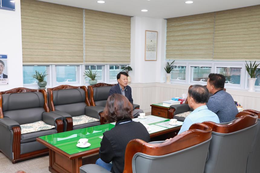 강원특별자치도시군의회의장협의회 최익순 회장 방문