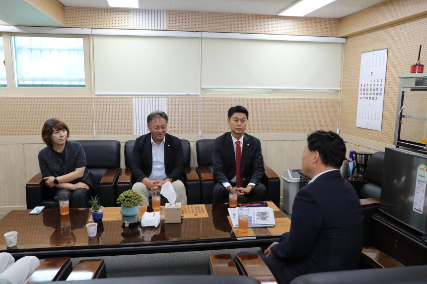 평창군시설관리공단 방문