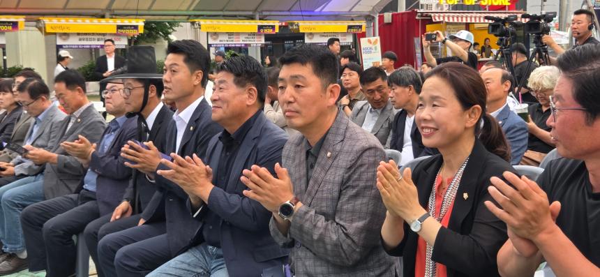 진부 오마이갓 야시장 개장식