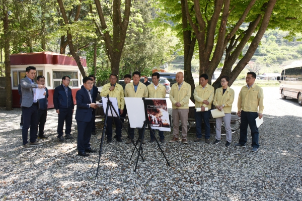  19.5.10. 평창군의회 2019상반기 군정주요사업장(대화면.방림면) 현지확인