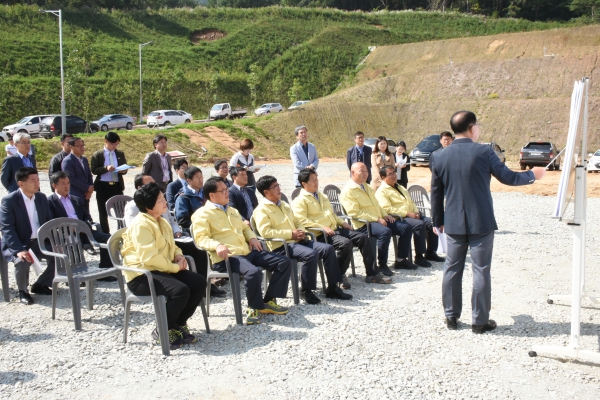 평창군의회 현지확인 활동(대화면, 봉평면, 용평면)