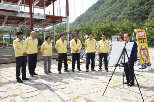 평창군의회 현지확인 활동(미탄면, 평창읍, 방림면)