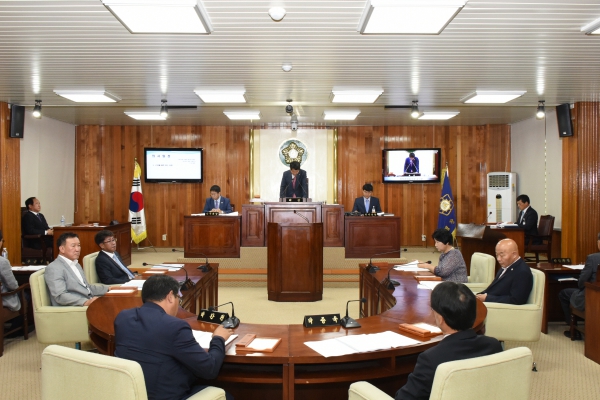 제219회 평창군의회 정례회(제3차 본회의, 군정에 대한 질문.답변)