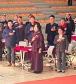 용평면번영회·체육회 합동 이취임식 